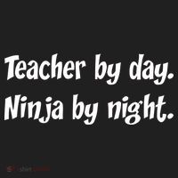 Teacher By Day Ninja By Night Beanie thumb 2