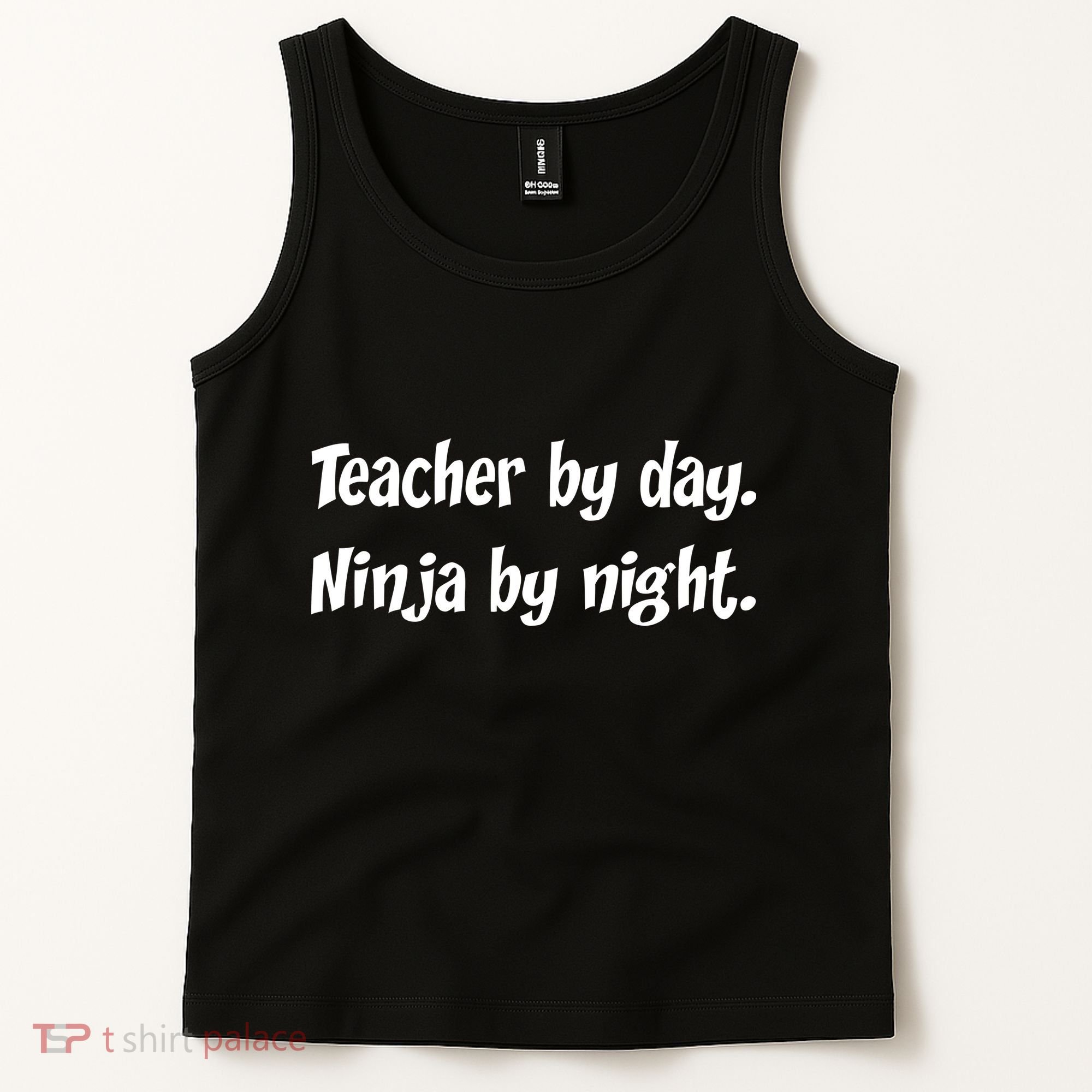 Teacher By Day Ninja By Night Tank Top