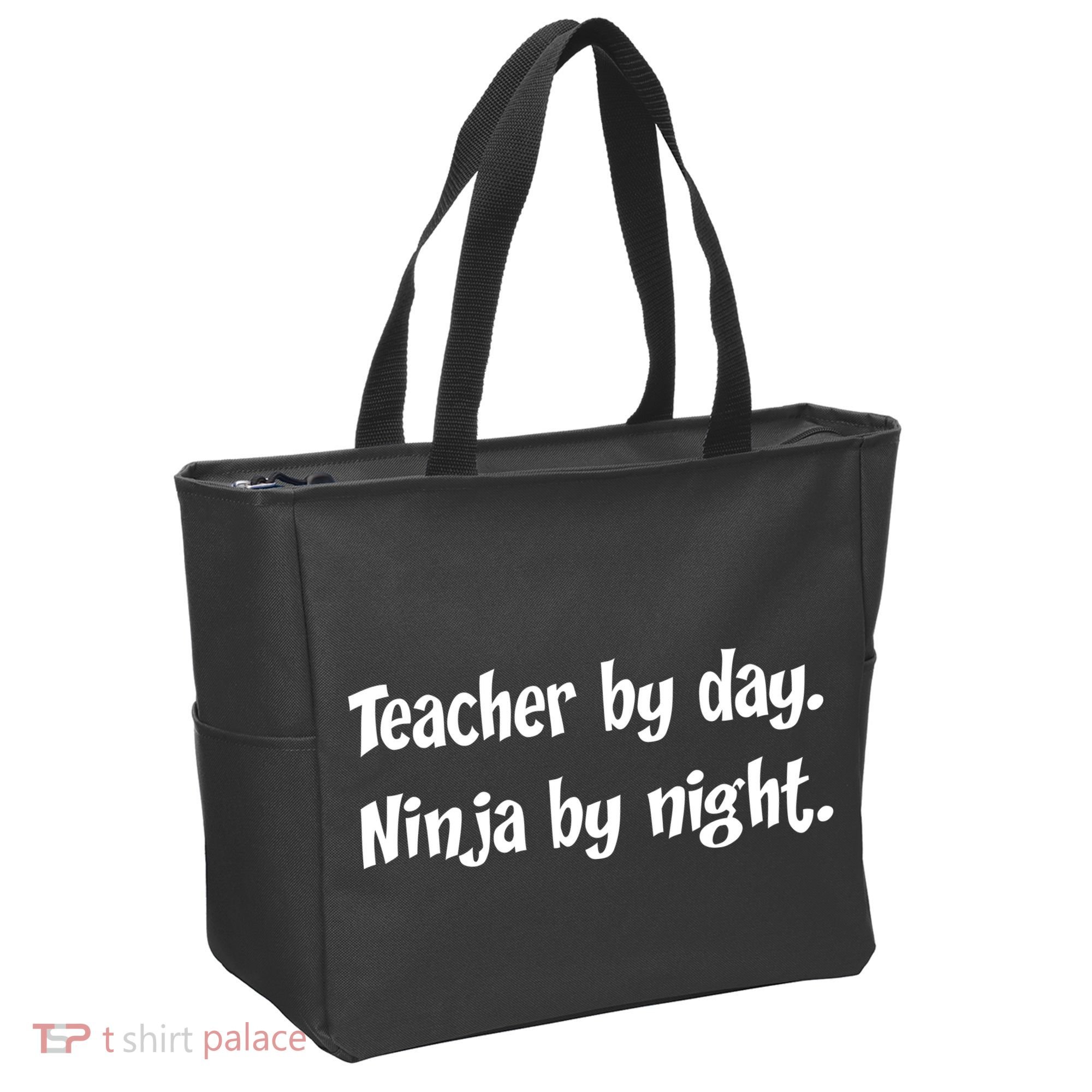 Teacher By Day Ninja By Night Tote Bag