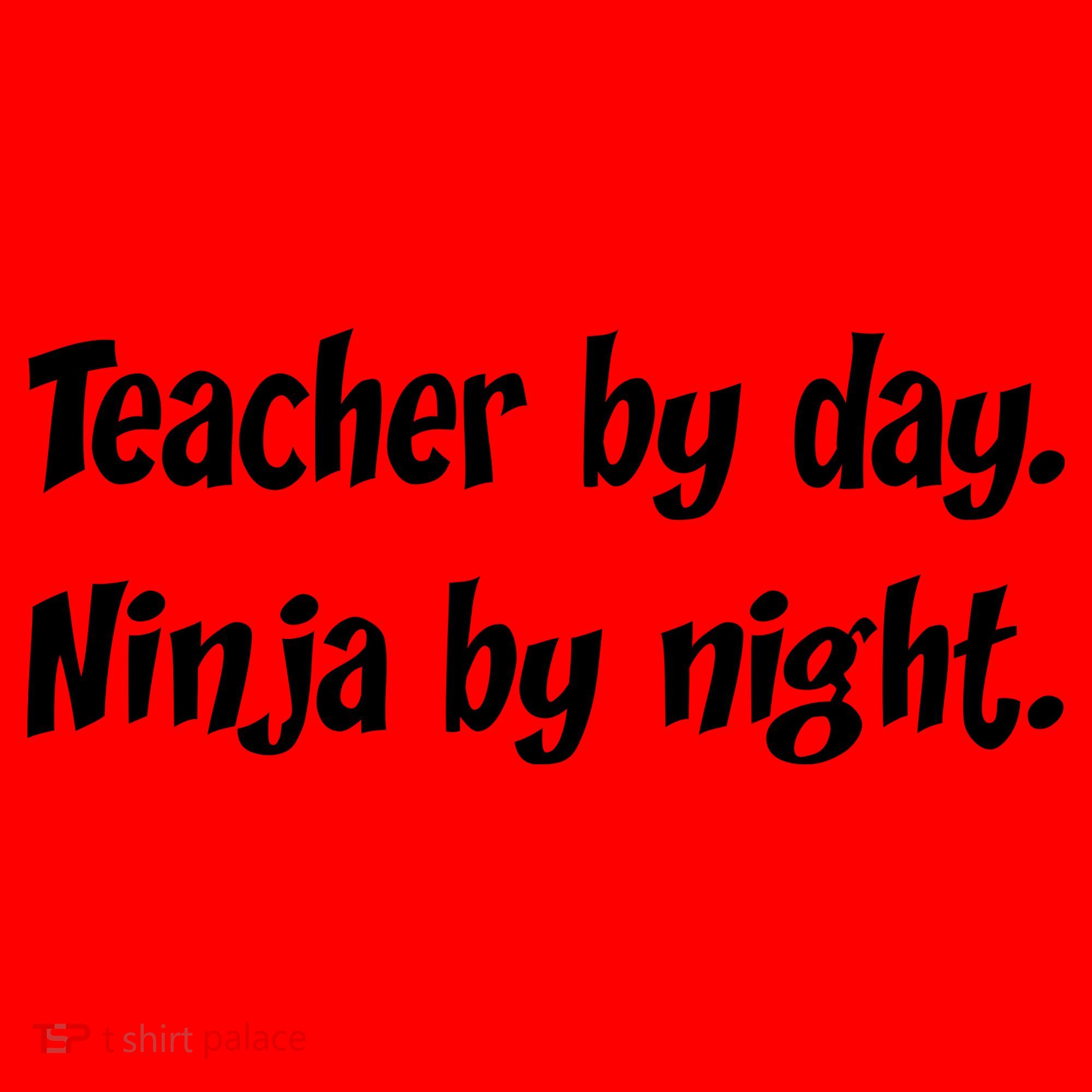 Teacher By Day Ninja By Night Santa Hat