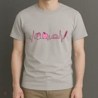 Teacher Heartbeat T-Shirt thumb 3