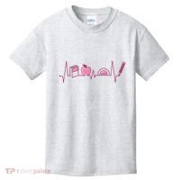 Teacher Heartbeat Kids T-Shirt thumb 0