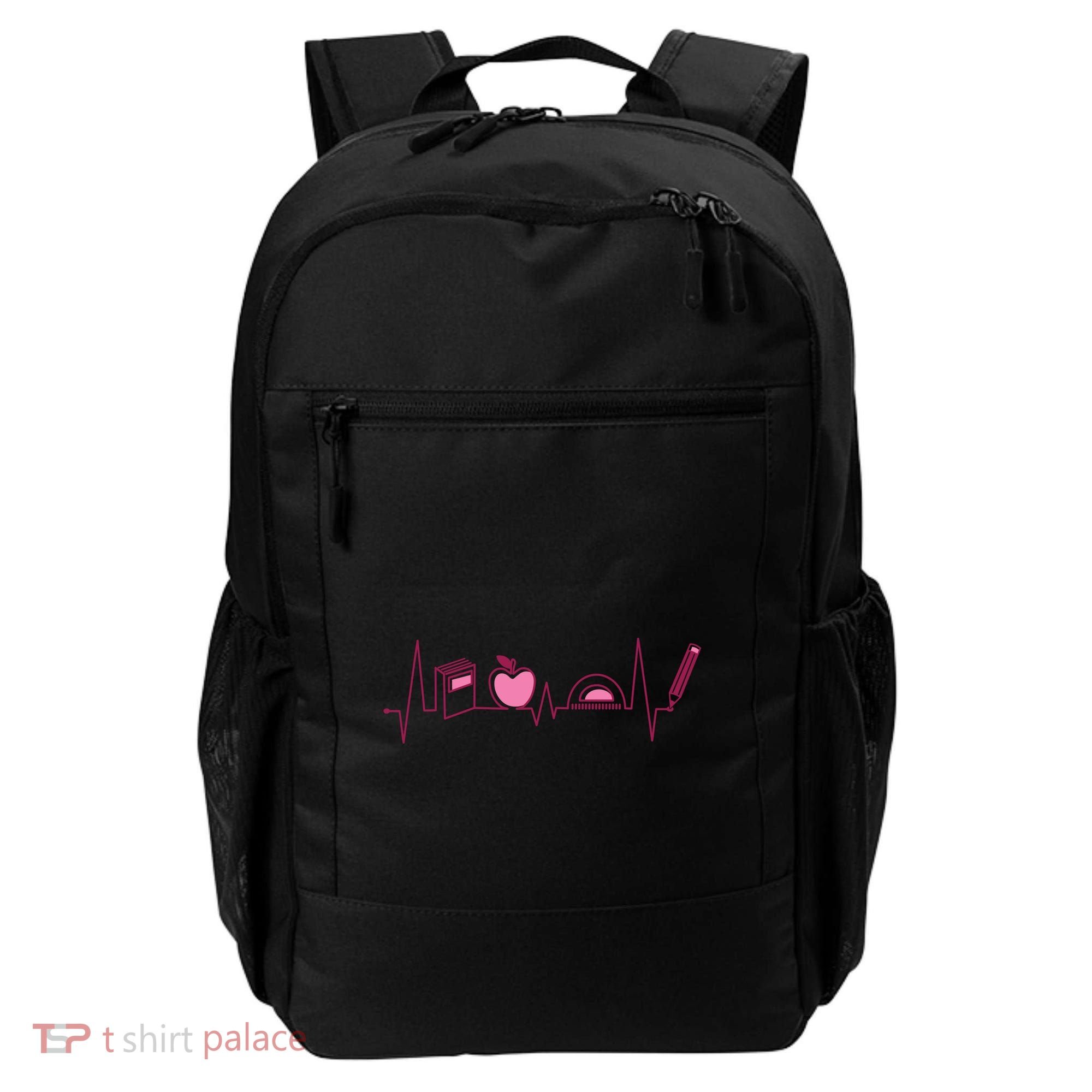 Teacher Heartbeat Backpack