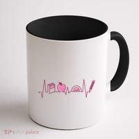 Teacher Heartbeat Coffee Mug thumb 1