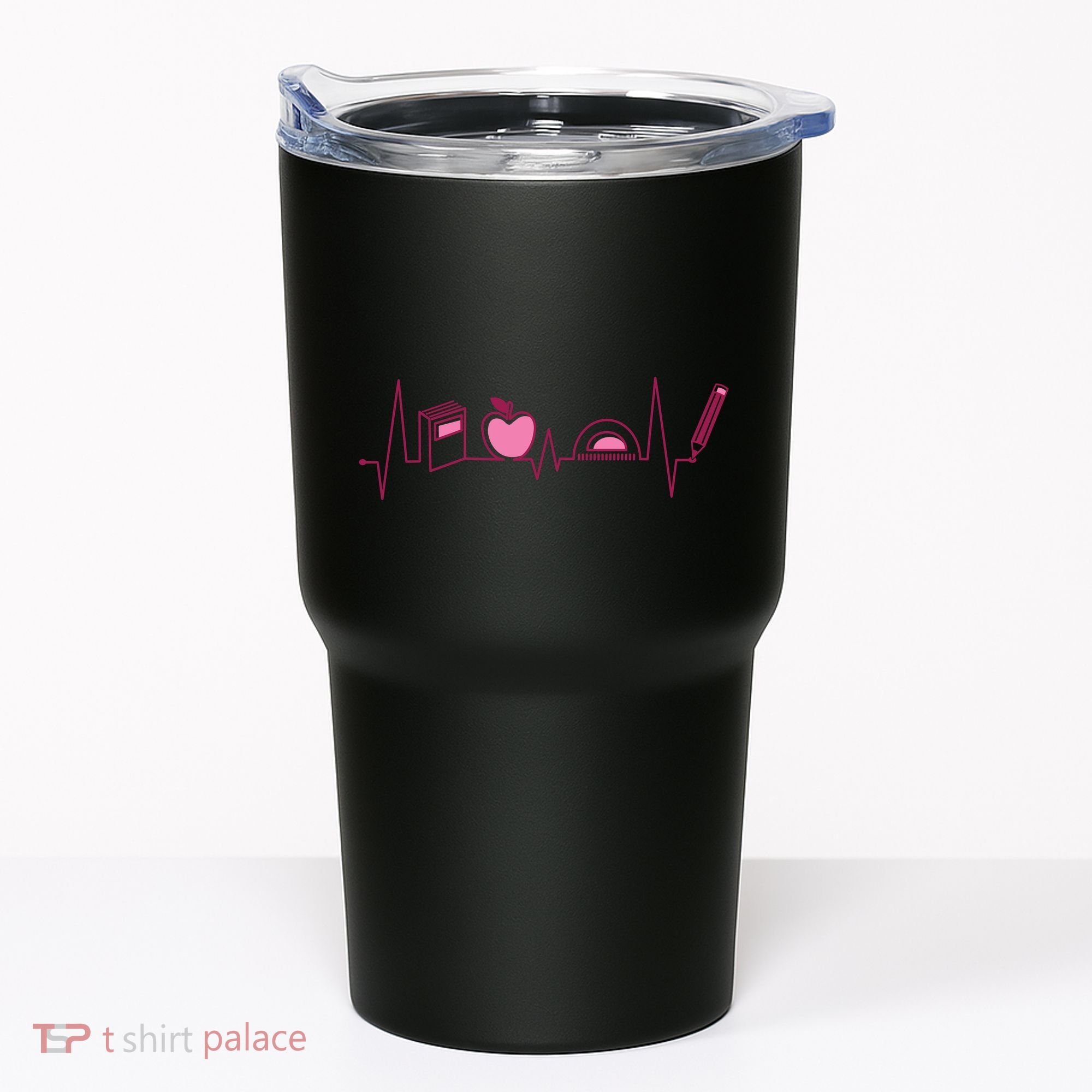 Teacher Heartbeat Tumbler