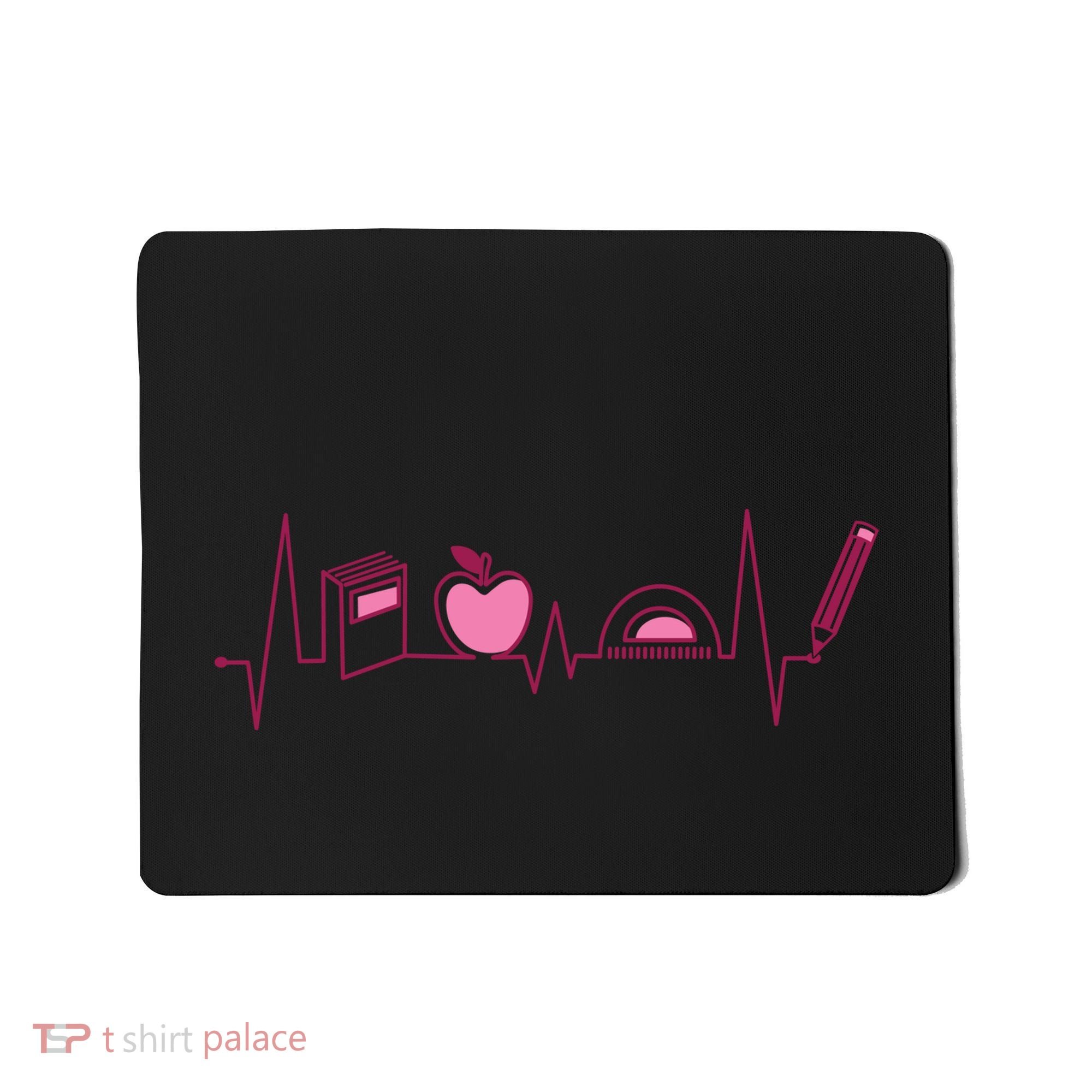 Teacher Heartbeat Mousepad
