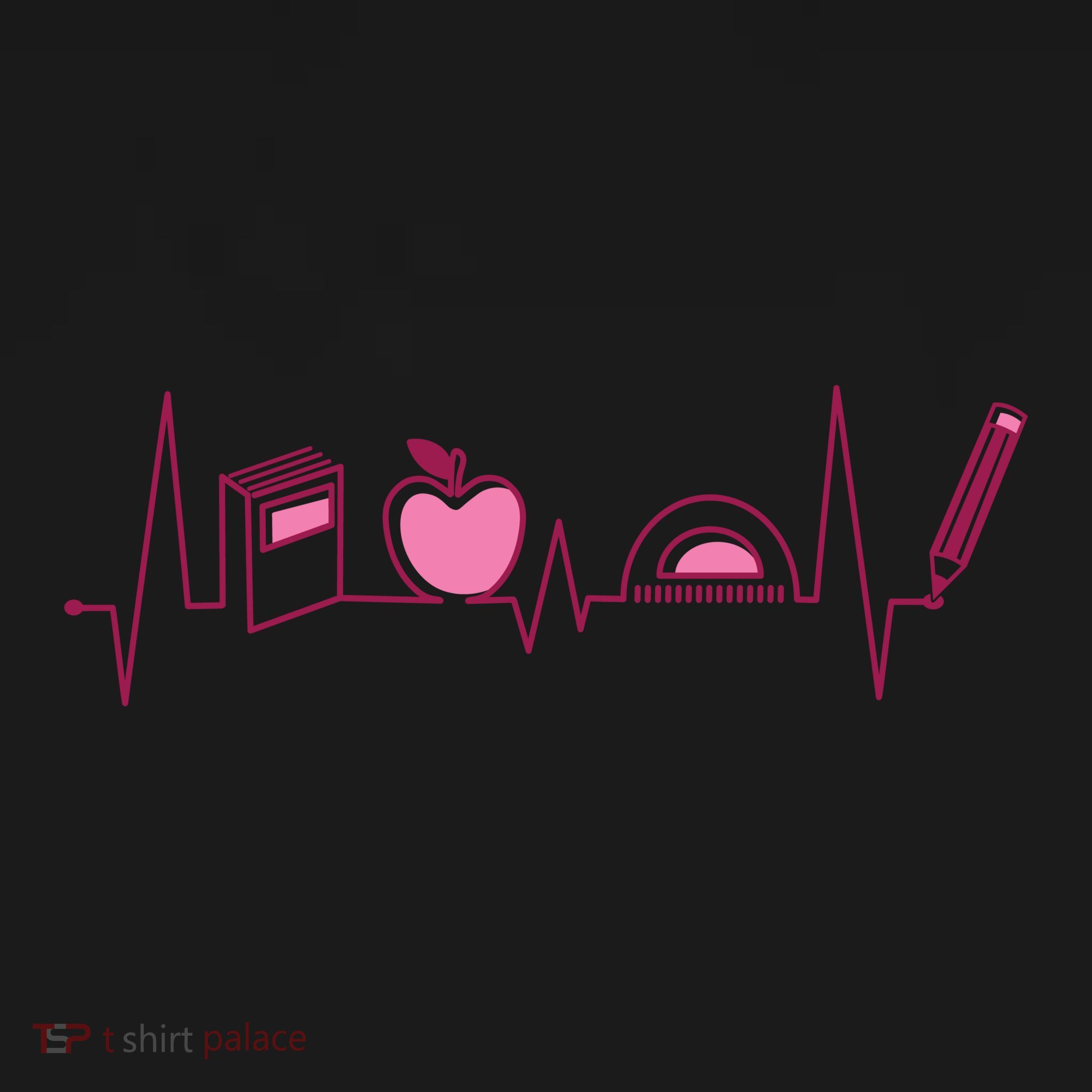 Teacher Heartbeat Mousepad