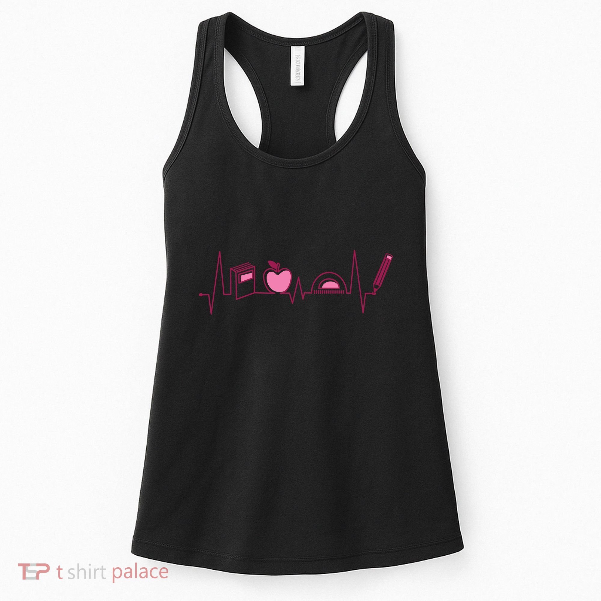 Teacher Heartbeat Women's Tank Top