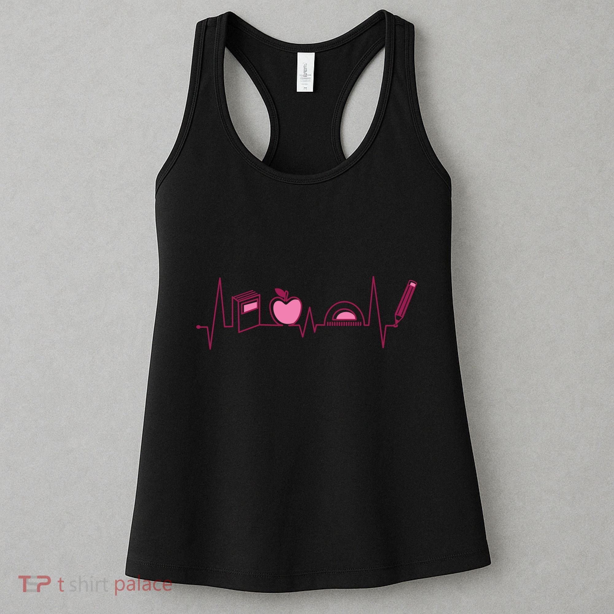 Teacher Heartbeat Women's Tank Top