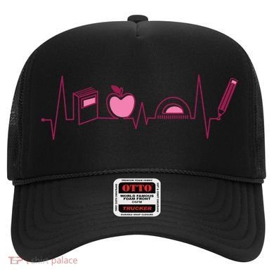 Teacher Heartbeat Hat