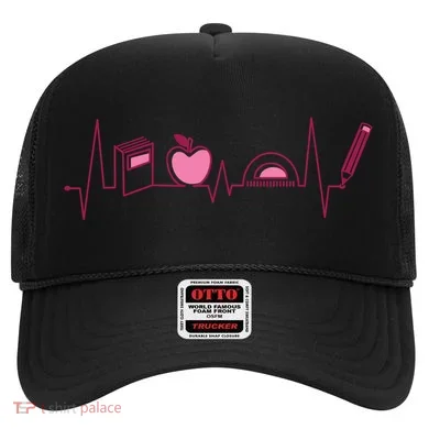 Teacher Heartbeat Hat
