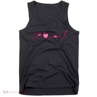Teacher Heartbeat Tank Top