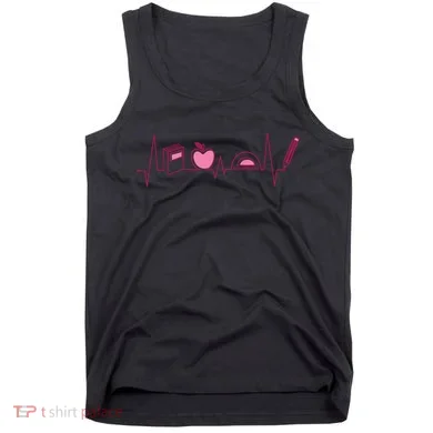 Teacher Heartbeat Tank Top