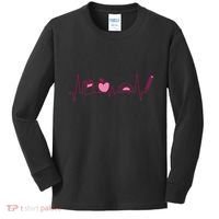 Teacher Heartbeat Kids Long Sleeve Shirt thumb 0