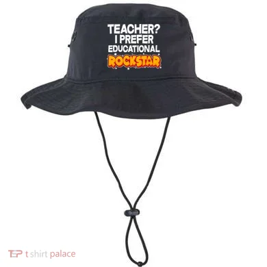 Teacher? I Prefer Educational Rockstar Bucket Hat