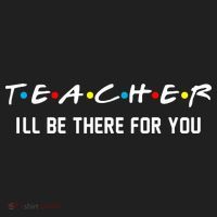 TEACHER I'll Be There For You Golf Towel thumb 3
