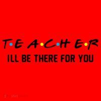TEACHER I'll Be There For You Santa Hat thumb 1