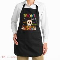 Teacher Life Got Me Feelin Un Poco Loco Apron thumb 2