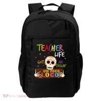 Teacher Life Got Me Feelin Un Poco Loco Backpack thumb 0