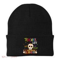 Teacher Life Got Me Feelin Un Poco Loco Beanie thumb 0