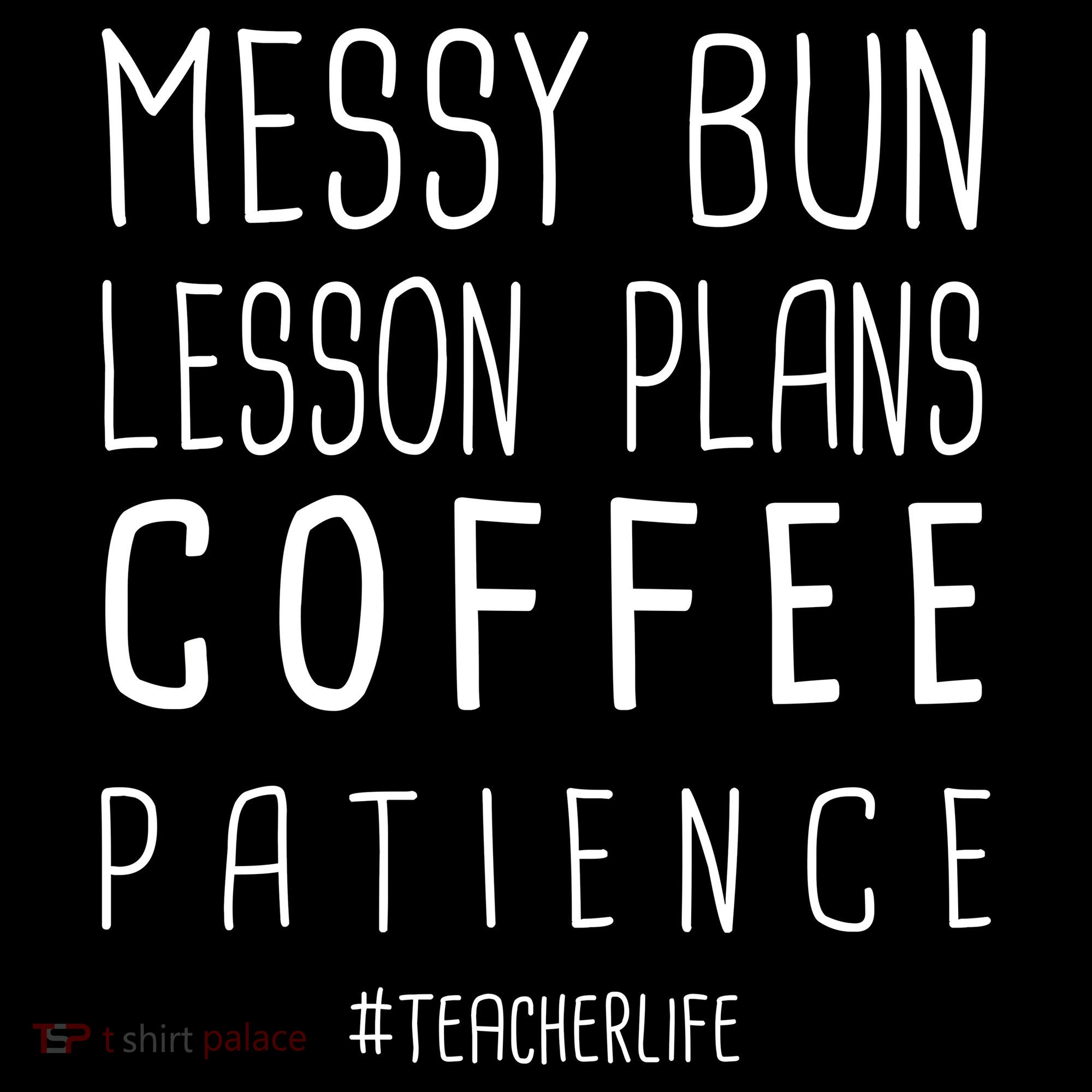 Teacher Life Messy Bun Lesson Plans Coffee Patience Ornament