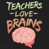 Teacher Loves Brains Women's Sweatshirt thumb 2