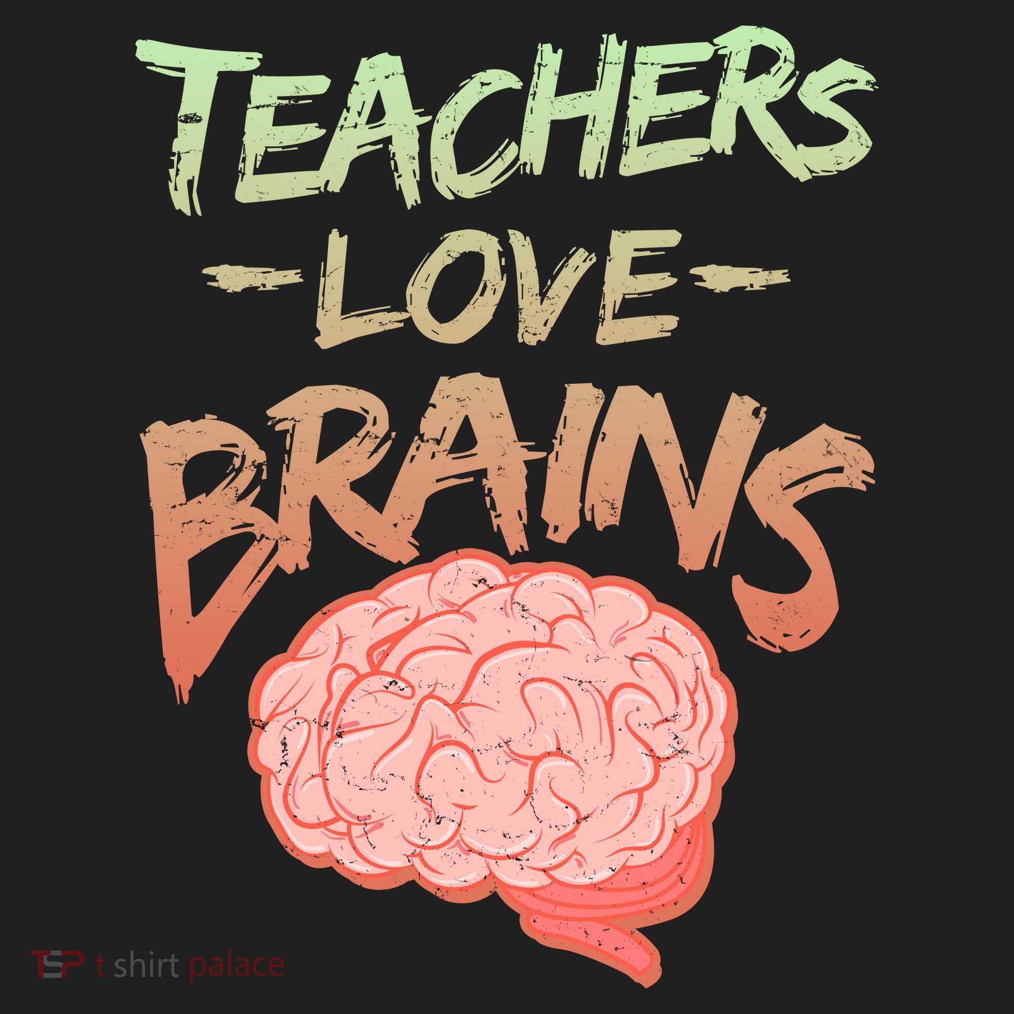 Teacher Loves Brains Beanie