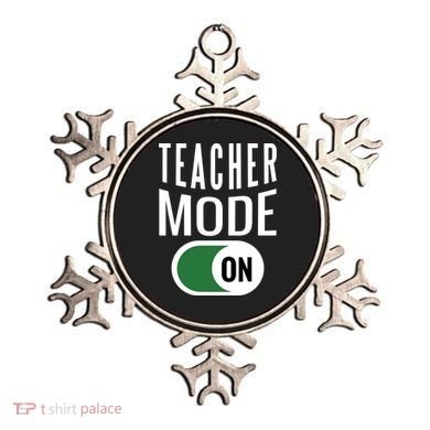 Teacher Mode On Ornament