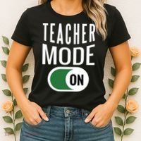 Teacher Mode On Women's T-Shirt thumb 2