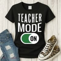 Teacher Mode On Women's T-Shirt thumb 3