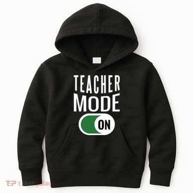 Teacher Mode On Kids Hoodie