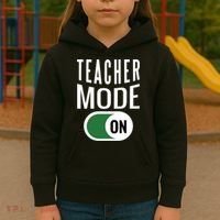 Teacher Mode On Kids Hoodie thumb 3