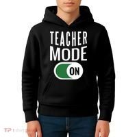 Teacher Mode On Kids Hoodie thumb 4