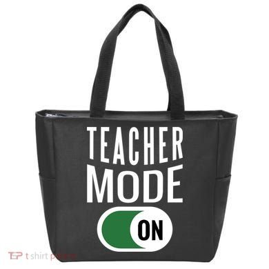 Teacher Mode On Tote Bag