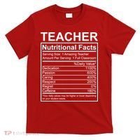 Teacher Nutritional Facts T-Shirt thumb 0