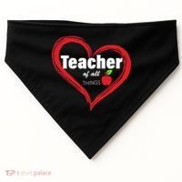Teacher Of All Things USA-Made Doggie Bandana thumb 0