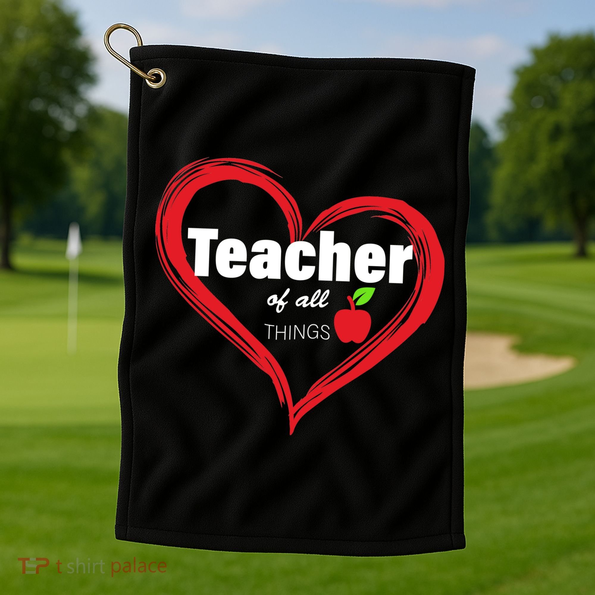 Teacher Of All Things Golf Towel