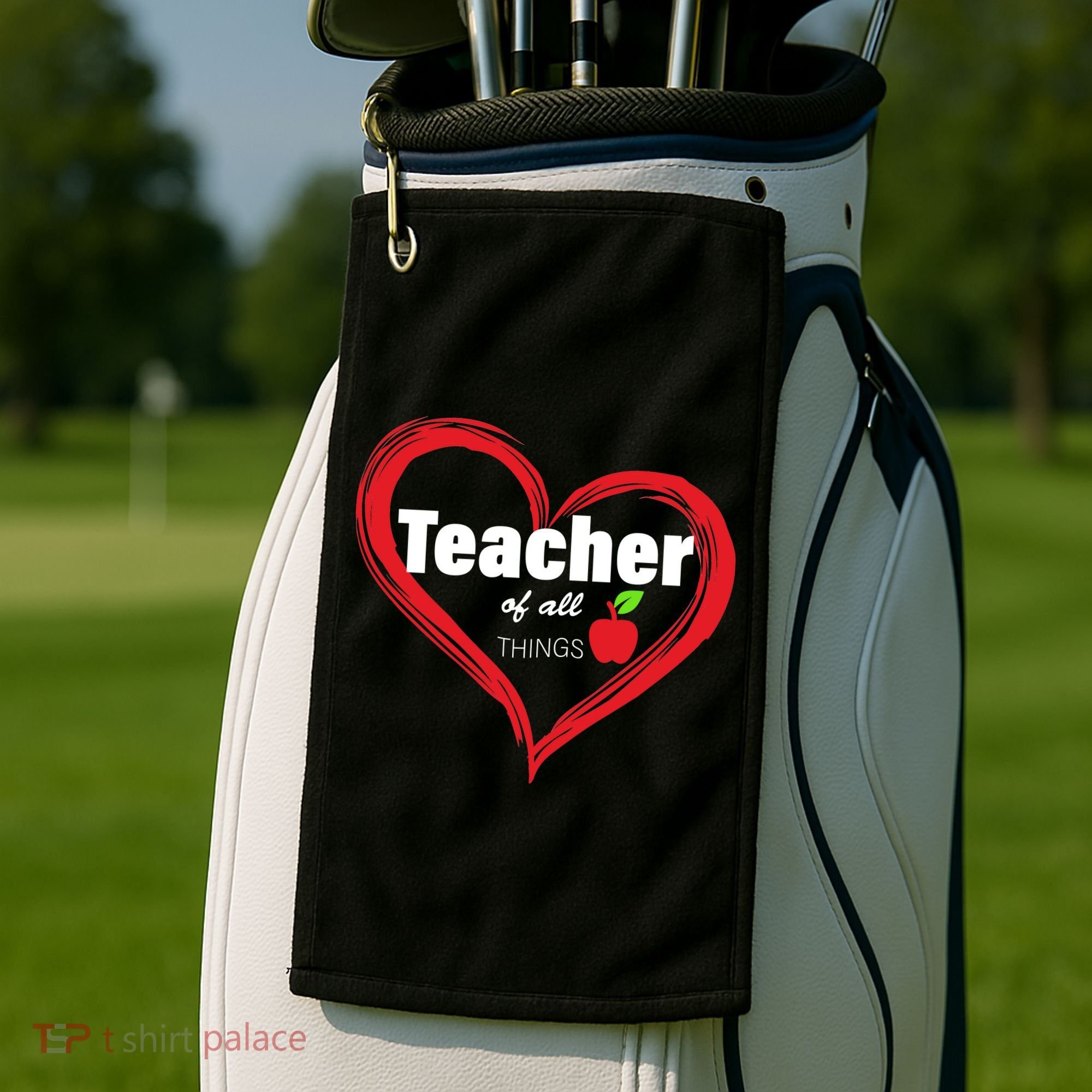 Teacher Of All Things Golf Towel