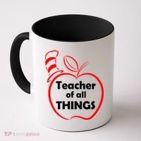 Teacher of All Things Apple Logo Coffee Mug thumb 0