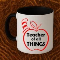 Teacher of All Things Apple Logo Coffee Mug thumb 2