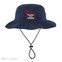 Teacher of All Things Apple Logo Bucket Hat thumb 0