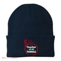 Teacher of All Things Apple Logo Beanie thumb 0