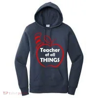 Teacher of All Things Apple Logo Women's Hoodie thumb 0