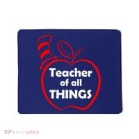 Teacher of All Things Apple Logo Mousepad thumb 0
