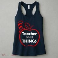 Teacher of All Things Apple Logo Women's Tank Top thumb 3
