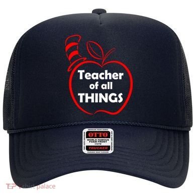 Teacher of All Things Apple Logo Hat