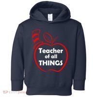 Teacher of All Things Apple Logo Toddler Hoodie thumb 0