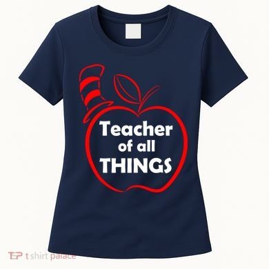 Teacher of All Things Apple Logo Women's T-Shirt