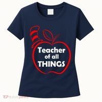 Teacher of All Things Apple Logo Women's T-Shirt thumb 0