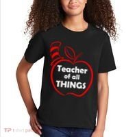 Teacher of All Things Apple Logo Kids T-Shirt thumb 2